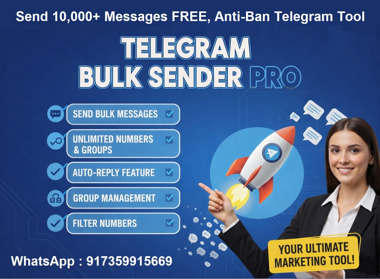 Telegram Bulk Message Sender